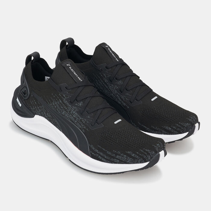 PUMA Women's Electrify NITRO 3 Knit Running Shoe Black image number 2