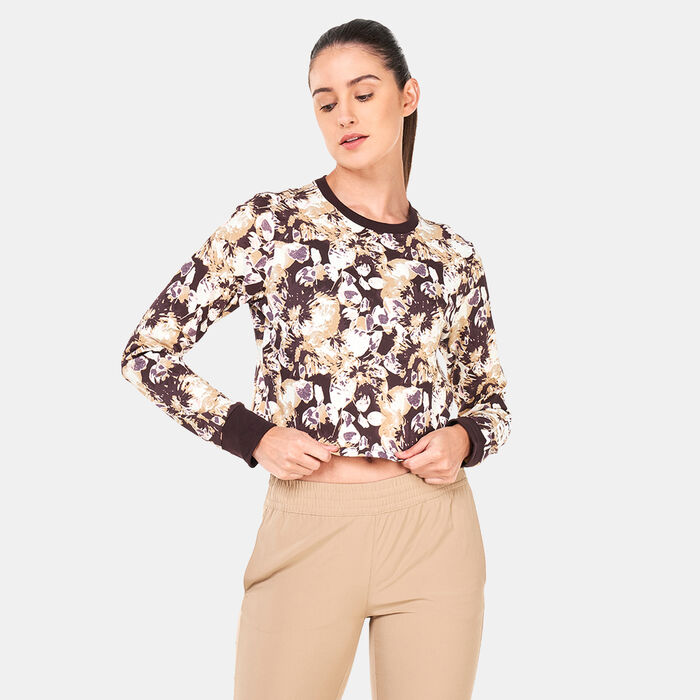 Columbia Women's North Cascades™ Long Sleeve Printed T-Shirt Brown image number 0