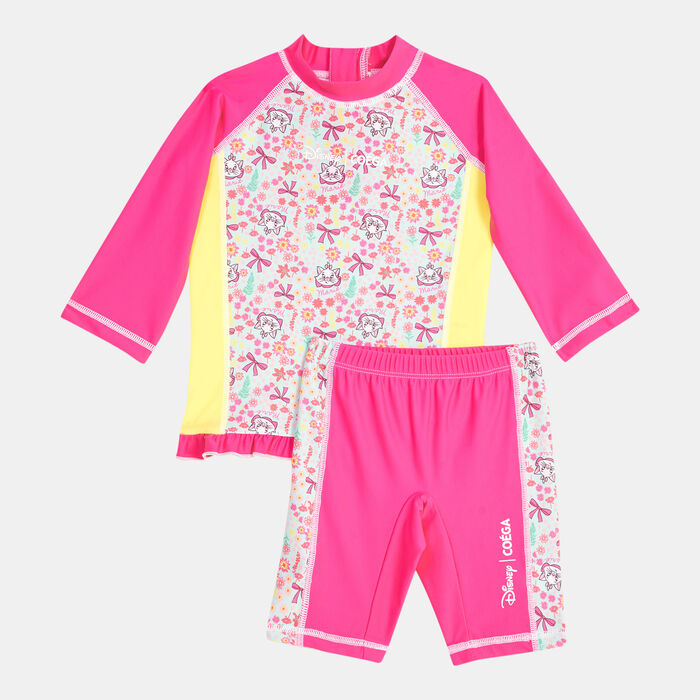 COEGA Kids' Two-Piece Frill Swimsuit (Baby and Toddler) Pink COEGA Kids' Two-Piece Frill Swimsuit (Baby and Toddler) Pink image number 0