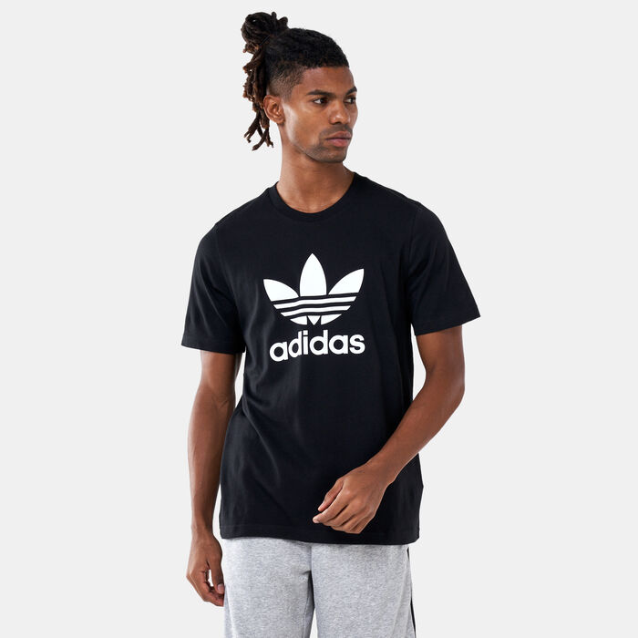 adidas Originals Men's Adicolor Classics Trefoil T-Shirt Blue image number 0