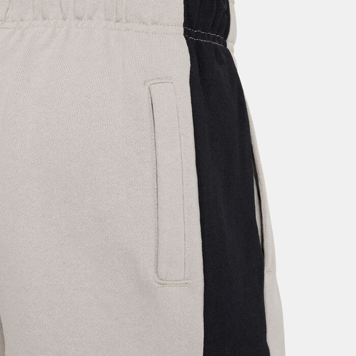 Nike Kids' Air Fleece Shorts Grey image number 5