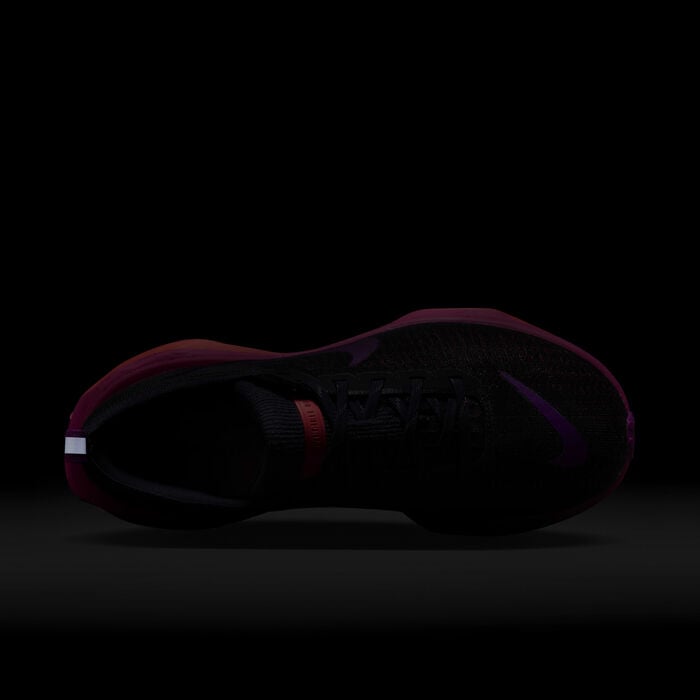 Nike Women's ZoomX Invincible 3 Road Running Shoes Purple Nike Women's ZoomX Invincible 3 Road Running Shoes Purple image number 8