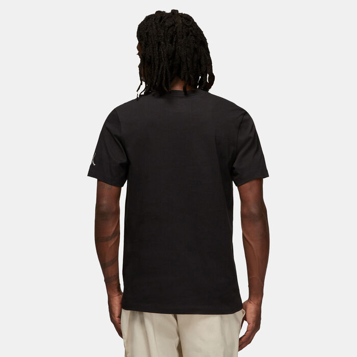 Jordan Men's Air T-Shirt Black Jordan Men's Air T-Shirt Black image number 1