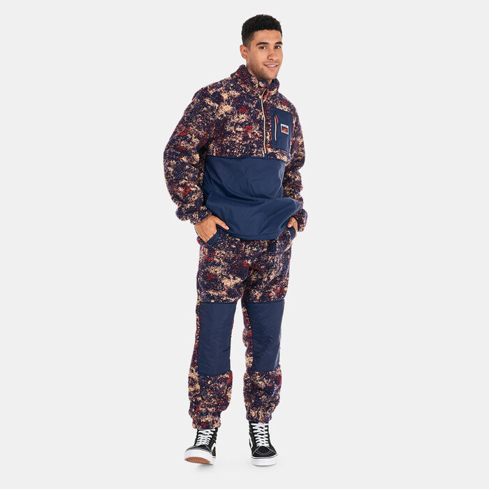 Vans Men's Blocked Relaxed Joggers Blue Vans Men's Blocked Relaxed Joggers Blue image number 2