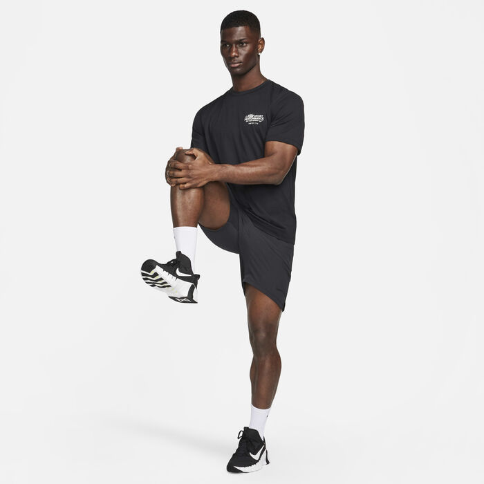 Nike Men's Flex Rep 4.0 Dri-FIT Fitness Shorts Black Nike Men's Flex Rep 4.0 Dri-FIT Fitness Shorts Black image number 7