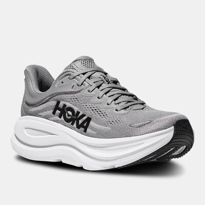 HOKA Men's Bondi 9 Running Shoes Grey HOKA Men's Bondi 9 Running Shoes Grey