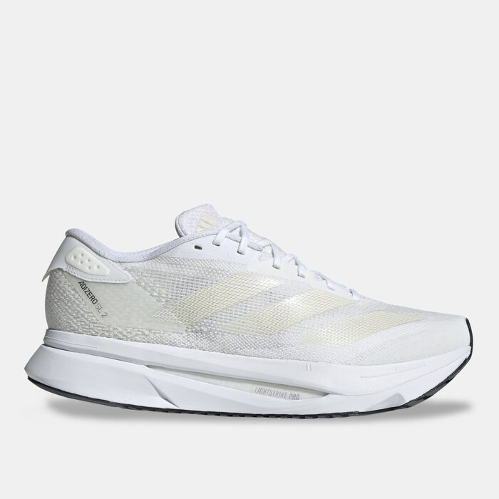 adidas Men's Adizero SL2 Running Shoes White adidas Men's Adizero SL2 Running Shoes White image number 0