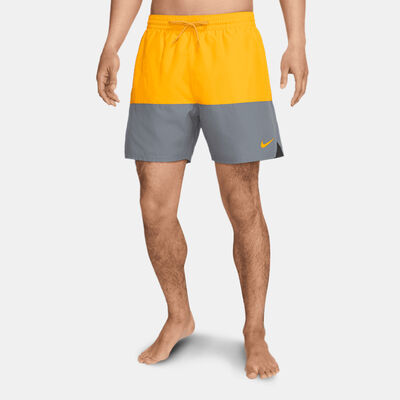 Nike Swim Men's Split Swim Trunks Orange