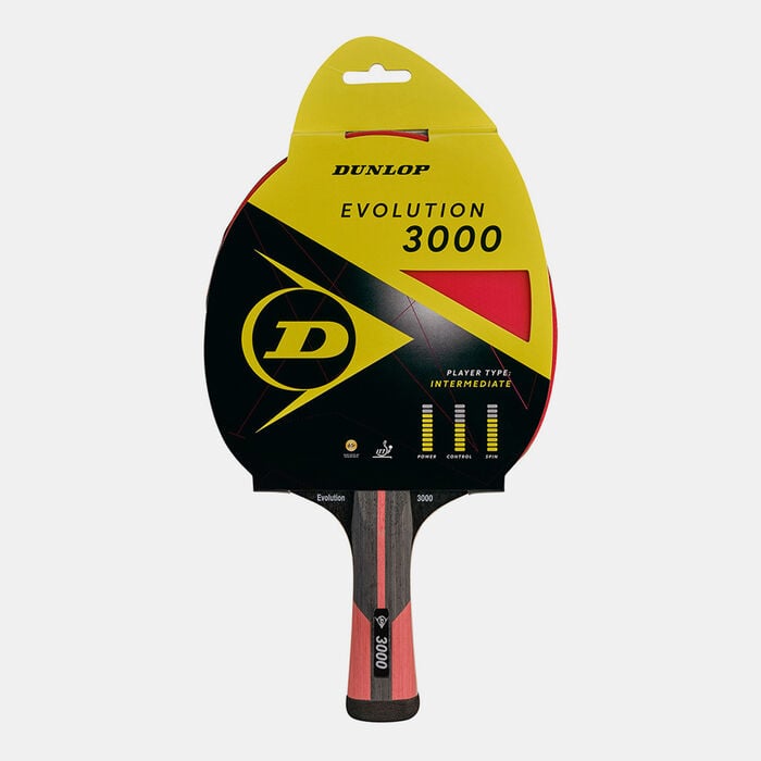 Dunlop Evolution 3000 Table Tennis Racket Multi-Color Dunlop Evolution 3000 Table Tennis Racket Multi-Color image number 0