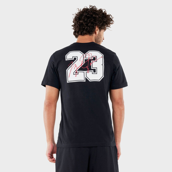 Jordan Men's Essential Flight 23 Graphic T-Shirt Black Jordan Men's Essential Flight 23 Graphic T-Shirt Black image number 1