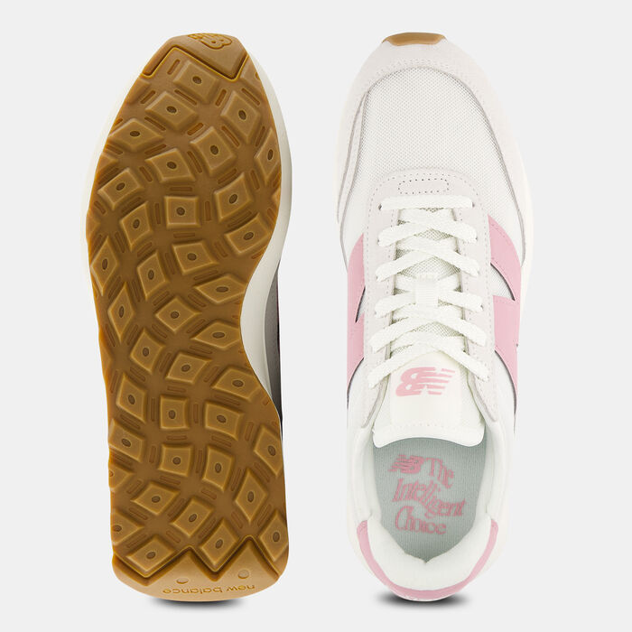 New Balance Women's 370 Shoes Pink image number 4