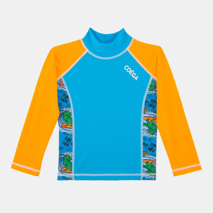 COEGA Kids' Swimming Rashguard Blue COEGA Kids' Swimming Rashguard Blue image number 0
