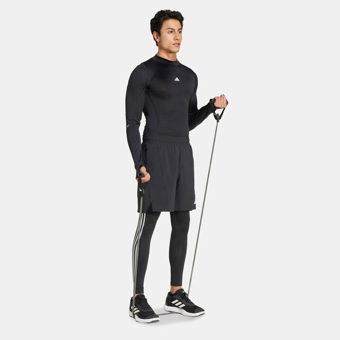 adidas Men's Techfit Training Compression Leggings Black adidas Men's Techfit Training Compression Leggings Black image number 2