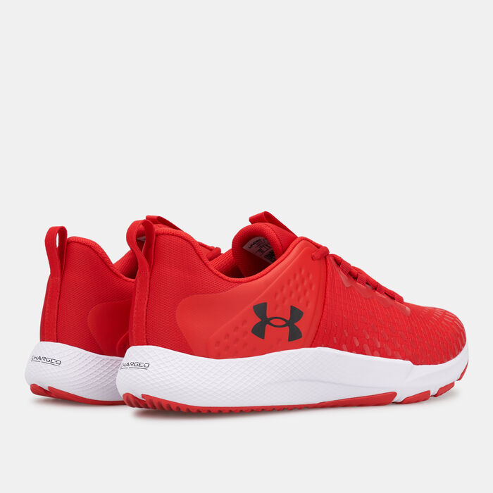 Under Armour Men's UA Charged Engage 2 Training Shoe Red Under Armour Men's UA Charged Engage 2 Training Shoe Red image number 3