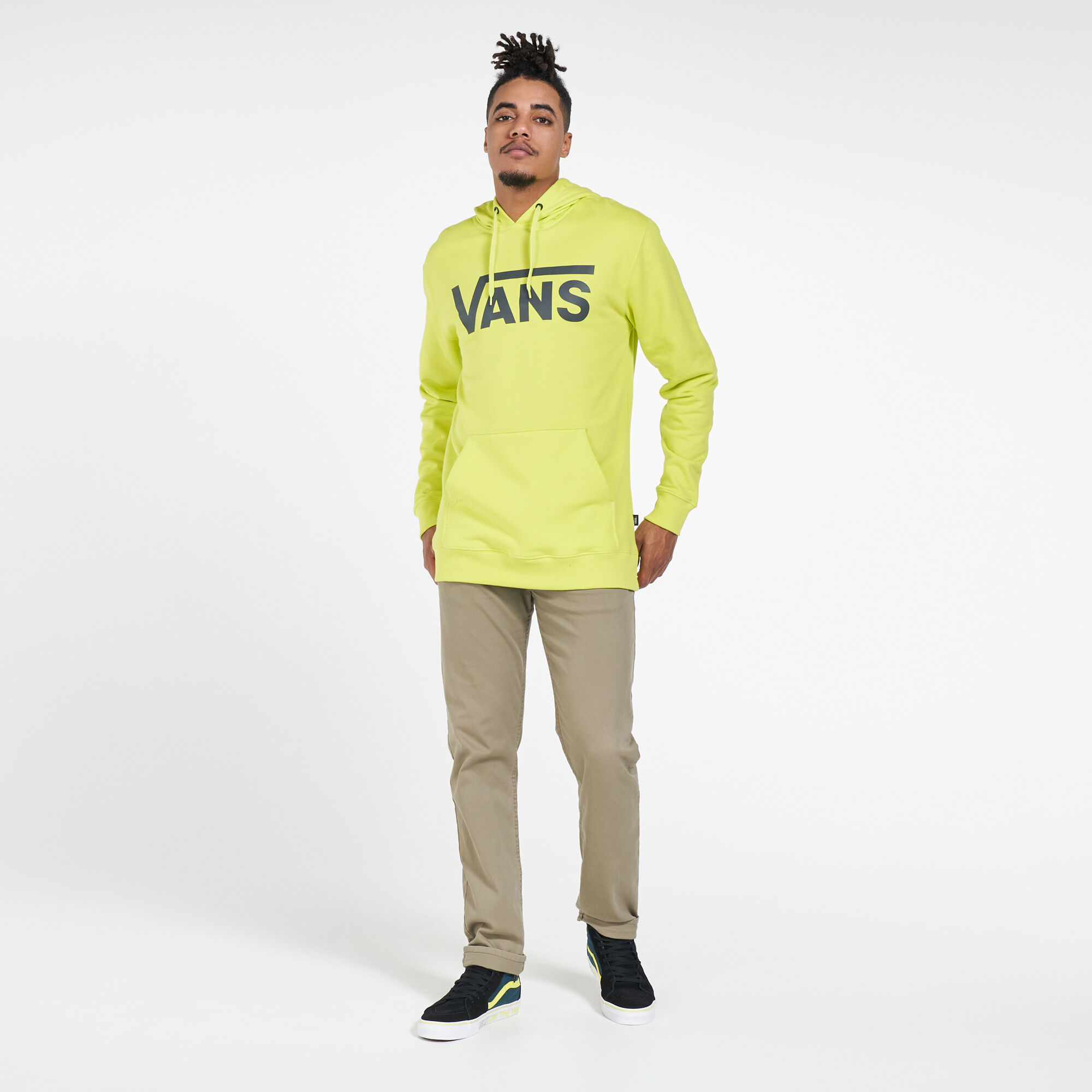Yellow vans 2025 hoodie mens