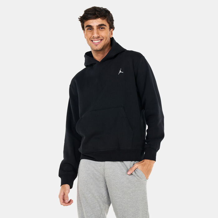 Jordan Men's Essential Fleece Pullover Hoodie Black Jordan Men's Essential Fleece Pullover Hoodie Black image number 0