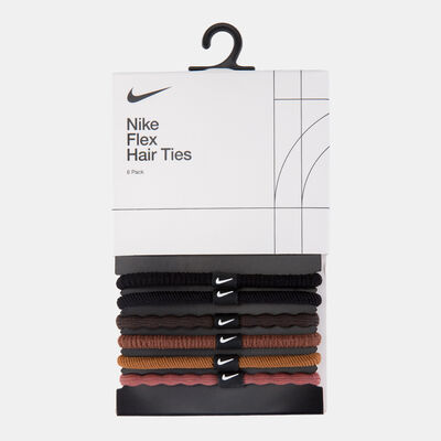 Nike Flex Hair Ties (6 Pieces) Brown Nike Flex Hair Ties (6 Pieces) Brown