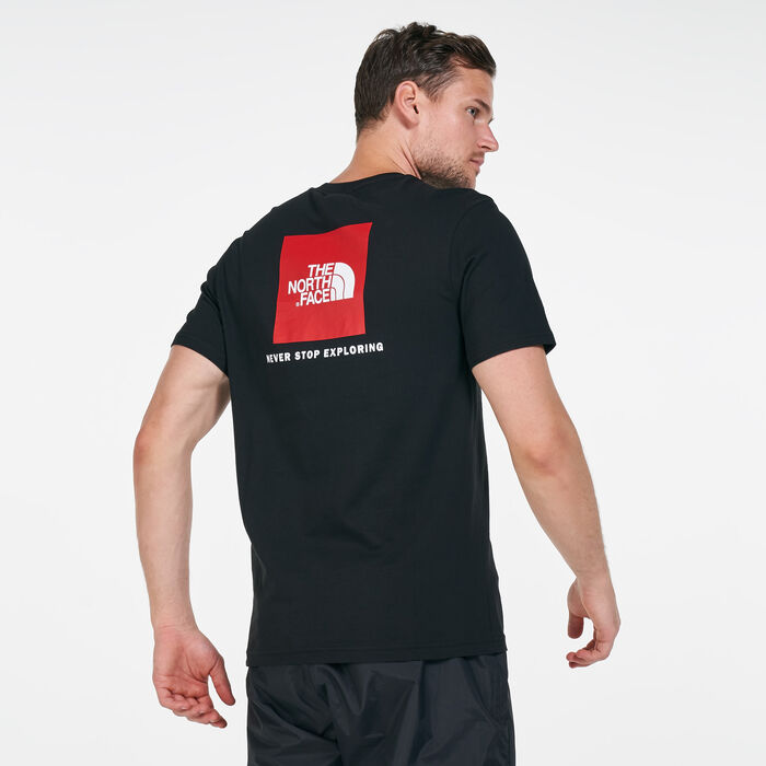 The North Face Men's Redbox T-Shirt Black The North Face Men's Redbox T-Shirt Black image number 1