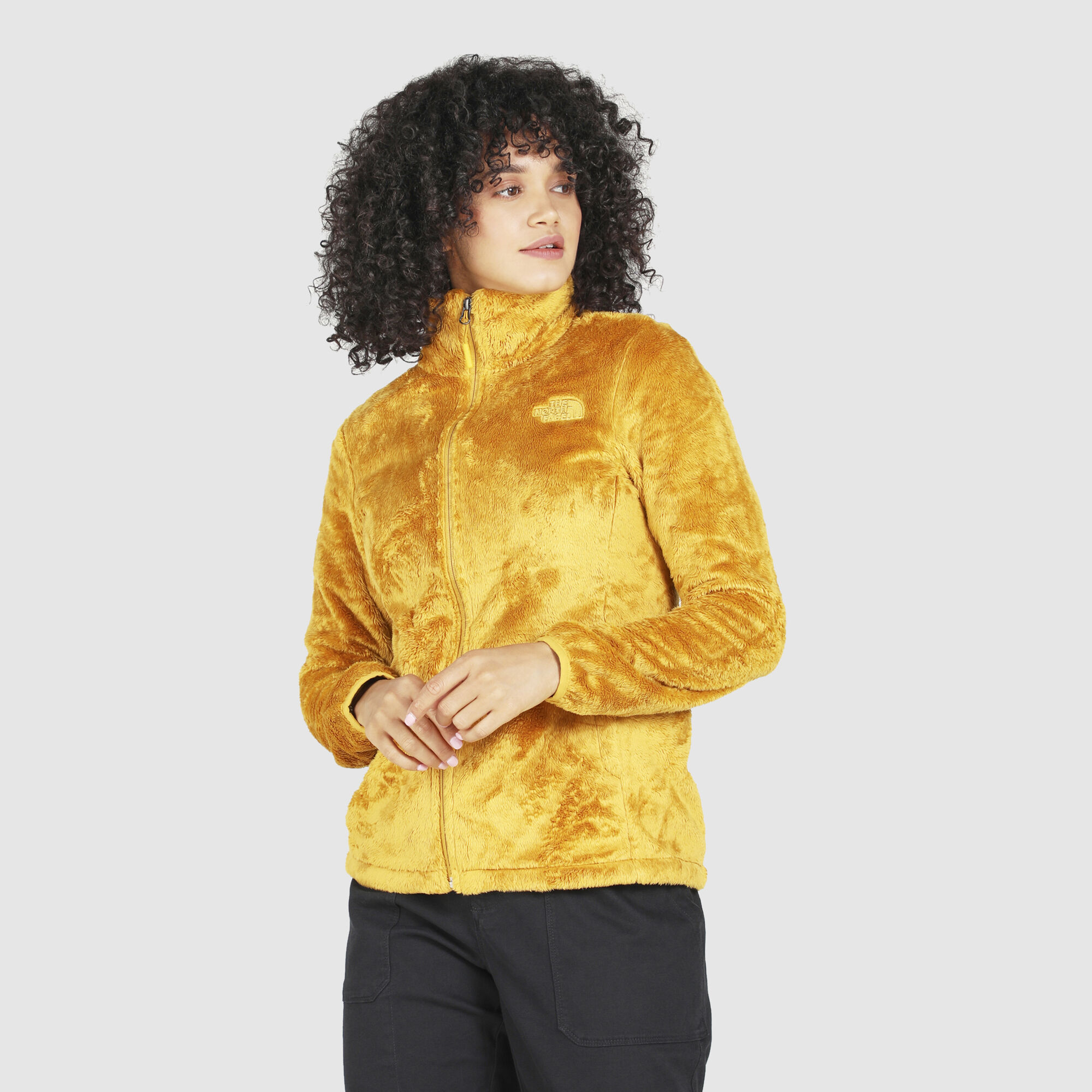 Yellow north face osito jacket sales
