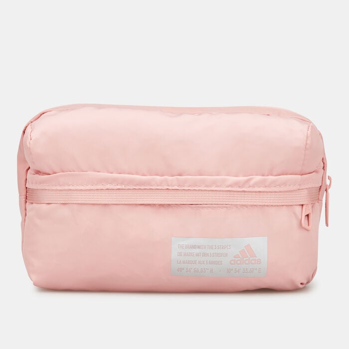 adidas Women's Waist Bag Pink adidas Women's Waist Bag Pink image number 0