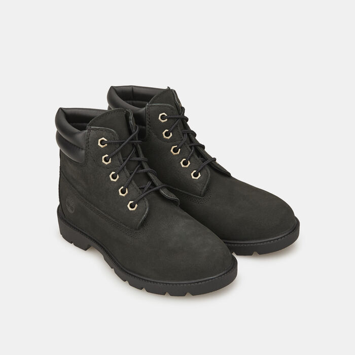 Timberland Kids’ 6-Inch Water-Resistant Basic Boot Black Timberland Kids’ 6-Inch Water-Resistant Basic Boot Black image number 1