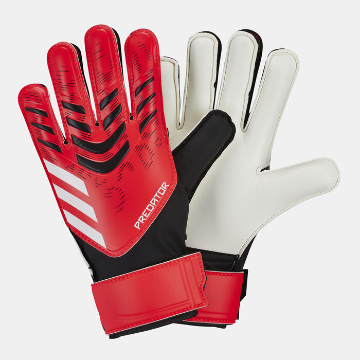 adidas Kids' Predator Training Goalkeeper Gloves Black adidas Kids' Predator Training Goalkeeper Gloves Black image number 0
