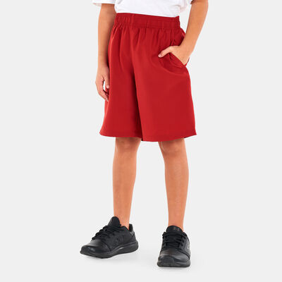 Under Armour Kids' UA Woven Graphic Shorts Red