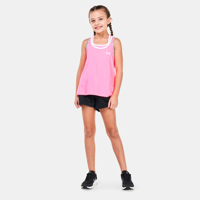 Under Armour Kids' UA Knockout Tank Top Pink Under Armour Kids' UA Knockout Tank Top Pink image number 2