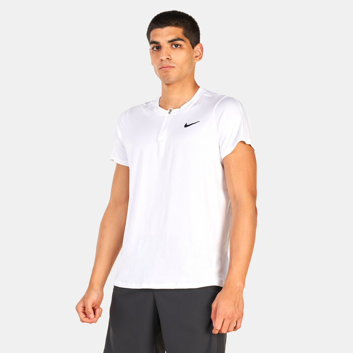 Nike Men's Court Flex Grand Slam Ultimate Polo Top White Nike Men's Court Flex Grand Slam Ultimate Polo Top White image number 0