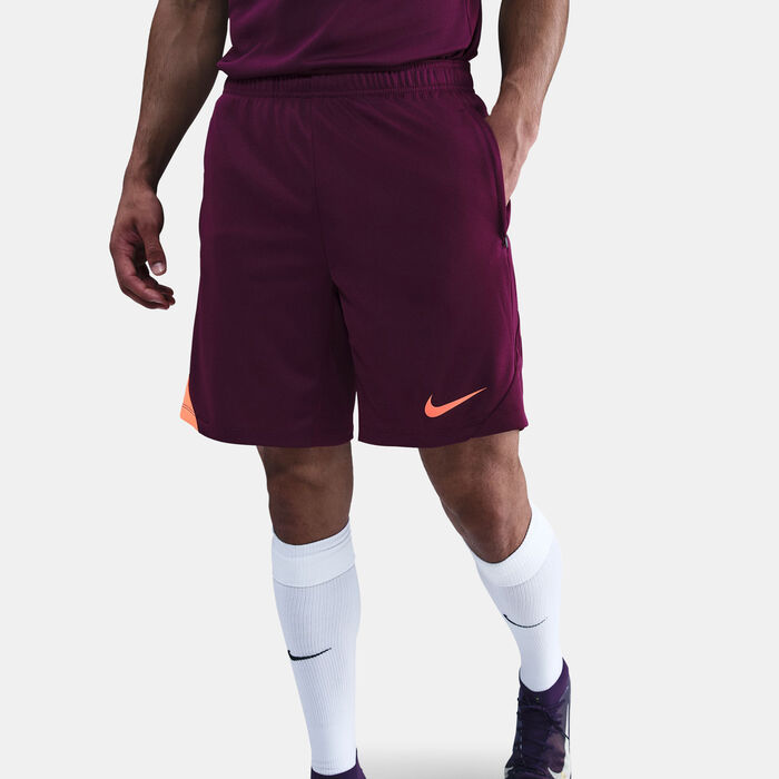 Nike Men's Strike Dri-FIT Football Shorts Red Nike Men's Strike Dri-FIT Football Shorts Red image number 3