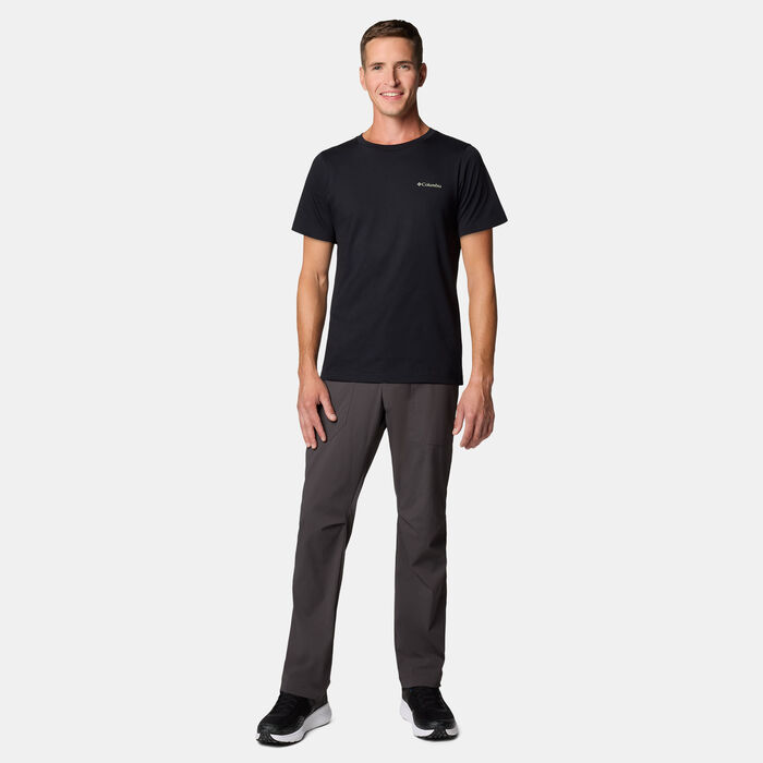 Columbia Men's Rapid Ridge Back Graphic T-Shirt Black Columbia Men's Rapid Ridge Back Graphic T-Shirt Black image number 2