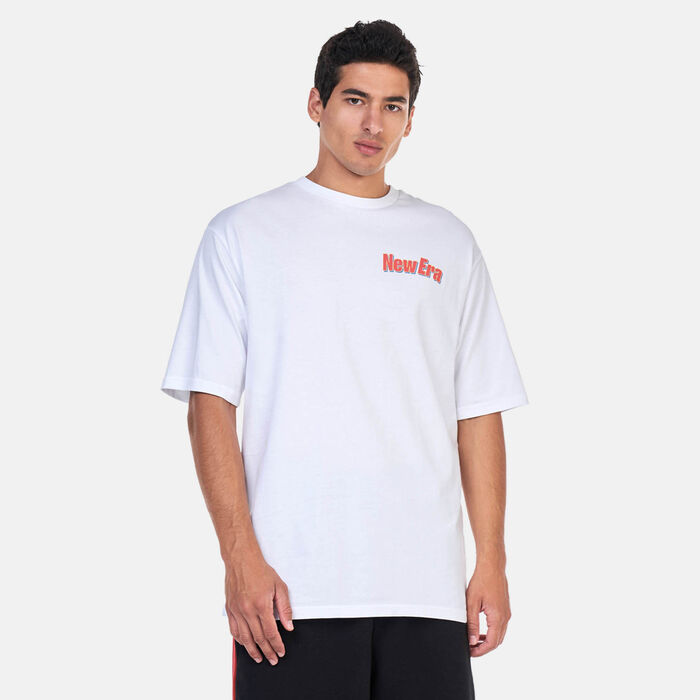 New Era Men's Character Graphic T-Shirt White New Era Men's Character Graphic T-Shirt White image number 0