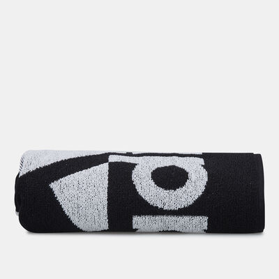 adidas Logo Small Towel Black