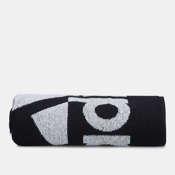 adidas Logo Small Towel Black adidas Logo Small Towel Black image number 1