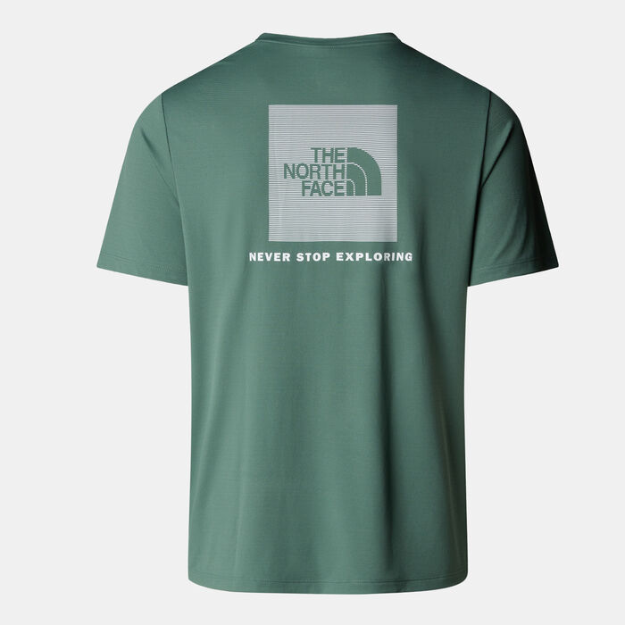 The North Face Men's 24/7 Redbox T-Shirt Green The North Face Men's 24/7 Redbox T-Shirt Green image number 1
