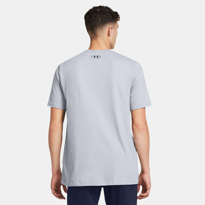 Under Armour Men's Foundation T-Shirt Grey Under Armour Men's Foundation T-Shirt Grey image number 1
