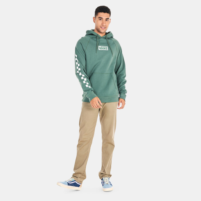 Vans Men's Versa Standard Pullover Hoodie Green Vans Men's Versa Standard Pullover Hoodie Green image number 2