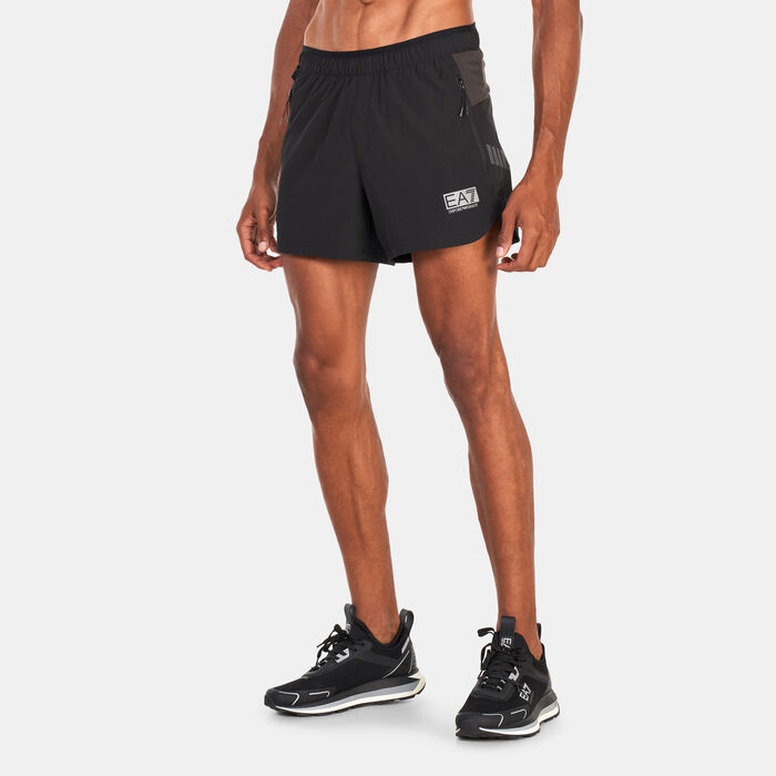 EA7 Emporio Armani Men's Ventus 7 Top Performance Shorts Black image number 0