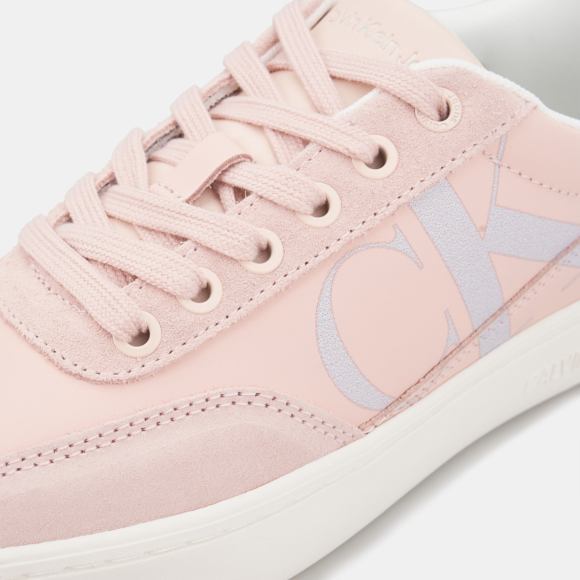 Calvin klein pink sneakers deals