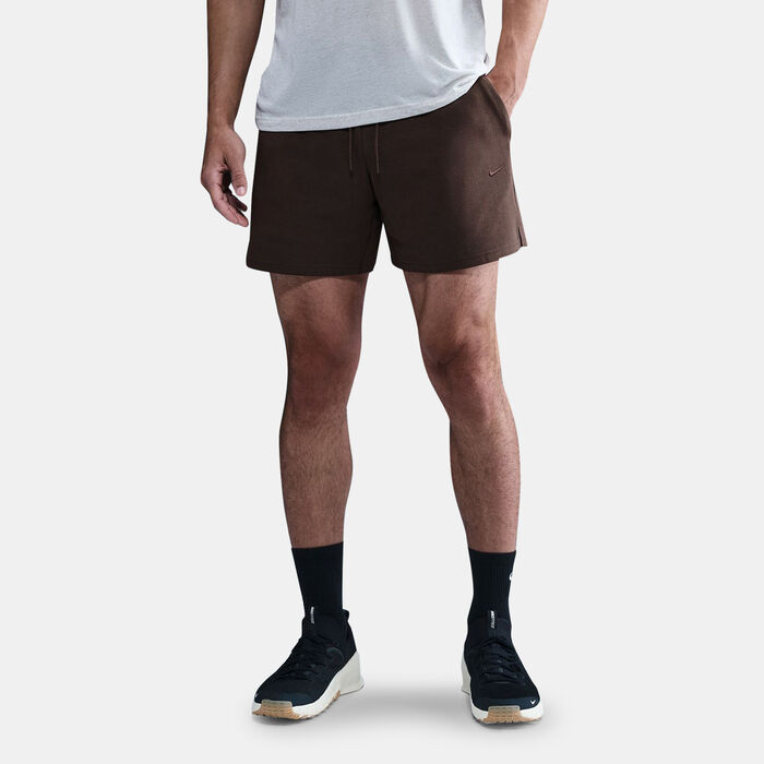 Nike Men's Primary Fleece Dri-FIT Performance Shorts Brown Nike Men's Primary Fleece Dri-FIT Performance Shorts Brown image number 0