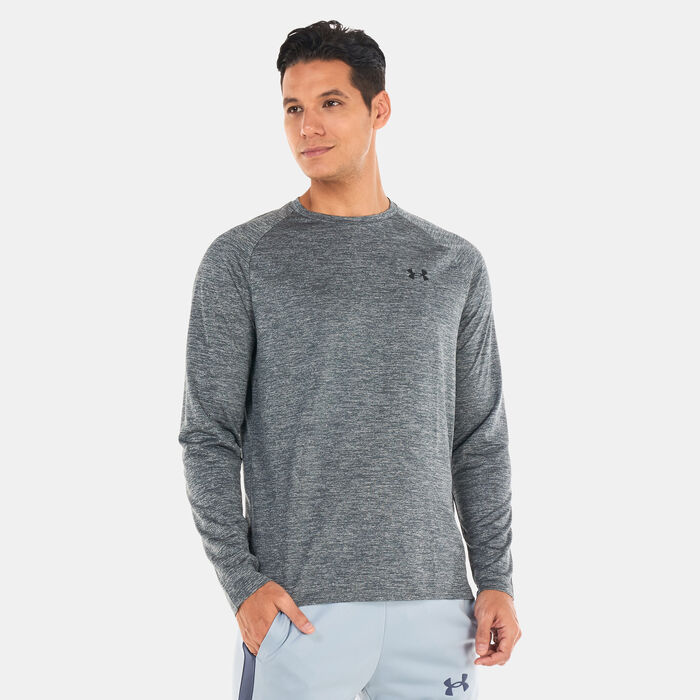 Under Armour Men's UA Tech™ Long Sleeve T-Shirt Grey Under Armour Men's UA Tech™ Long Sleeve T-Shirt Grey image number 0
