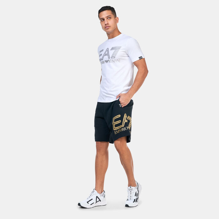 EA7 Emporio Armani Men's Logo Series Sweatpants Black image number 2