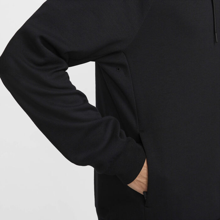 Nike Men's Primary Fleece Dri-FIT UV Training Hoodie Black Nike Men's Primary Fleece Dri-FIT UV Training Hoodie Black image number 4