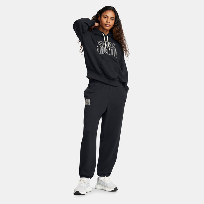 Under Armour Women's Icon Terry Sweatpants Black image number 2