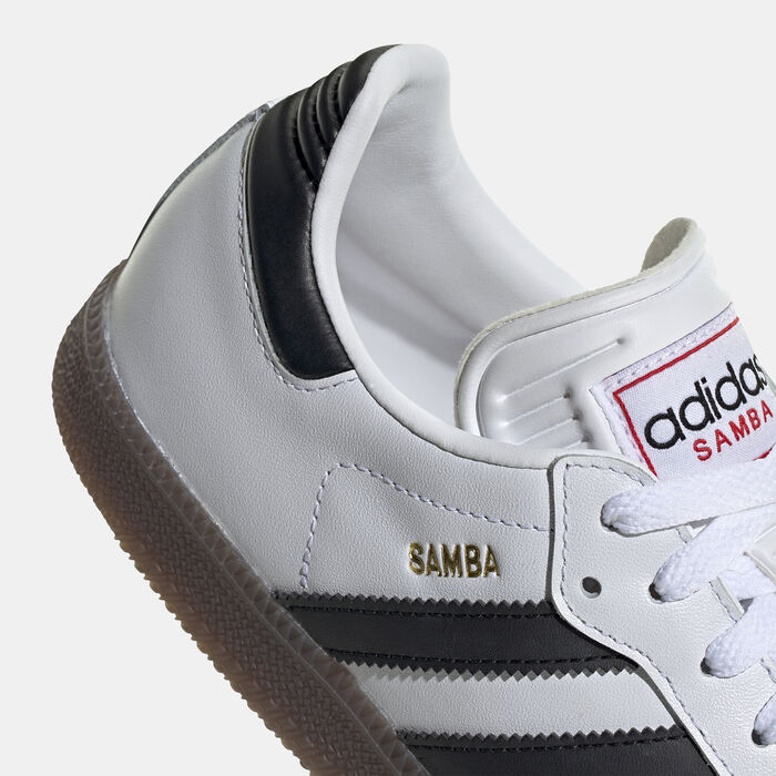 adidas Originals Men's Samba Indoor Football Shoes White image number 5