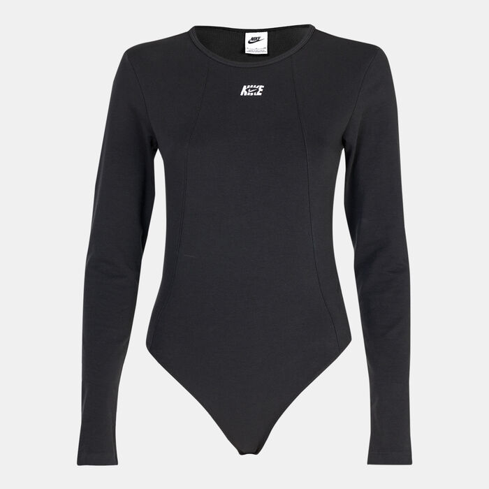 Nike Women's Sportswear Icon Clash Bodysuit Black image number 0