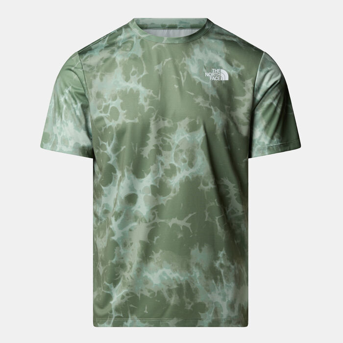 The North Face Men’s 24/7 Printed T-Shirt Green The North Face Men’s 24/7 Printed T-Shirt Green image number 0