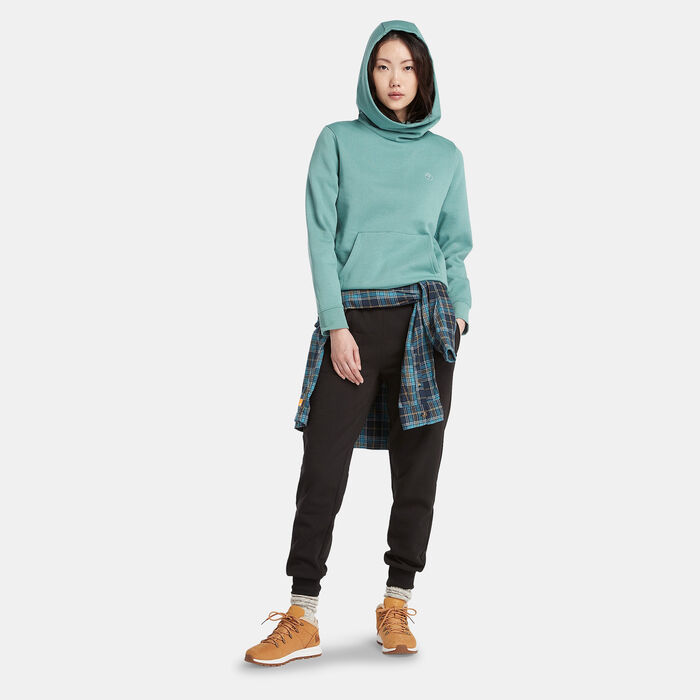 Timberland Women's Exeter River Brushed Back Sweatpants Black Timberland Women's Exeter River Brushed Back Sweatpants Black image number 2