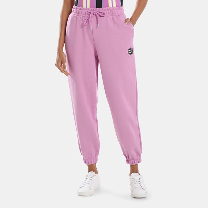 PUMA Women's SWxP Sweatpants Purple PUMA Women's SWxP Sweatpants Purple image number 0