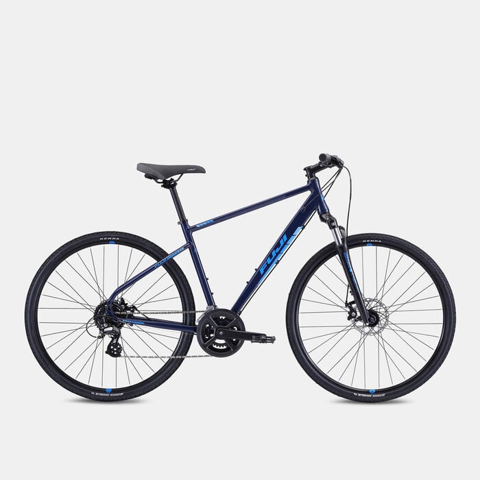 Fuji Men's Traverse Mountain Bike Blue Fuji Men's Traverse Mountain Bike Blue image number 4
